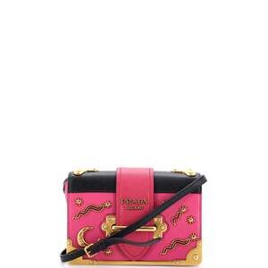Prada Cahier Crossbody Bag Embellished #260565P18B